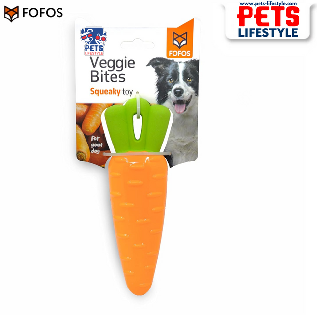 FOFOS Vegi-Bites Carrot – Chew Toy for Dogs