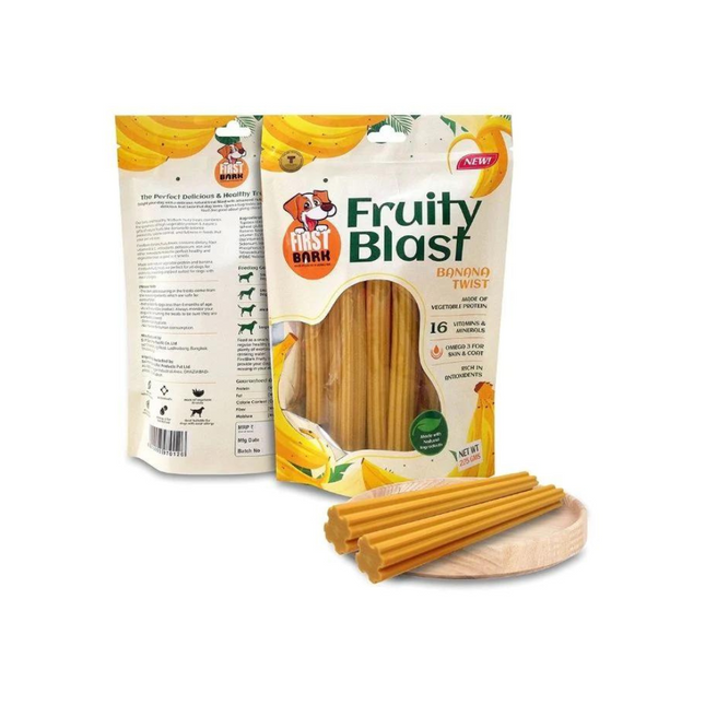 First Bark Dog Treats - Fruity Blast - Banana Twist