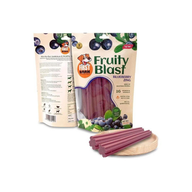 First Bark Dog Treats - Fruity Blast - Blueberry Zing
