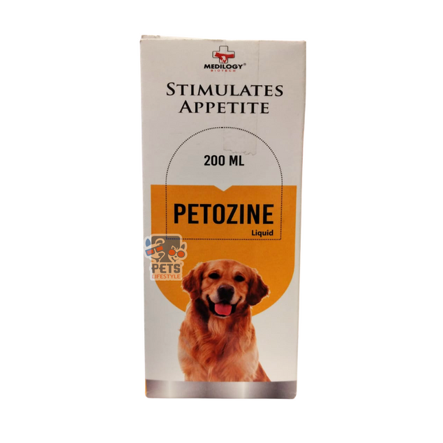 Medilogy Biotech Stimulates Appetite Petozine Liquid 200 ml