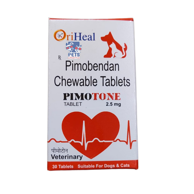 OriHeal Pimotone Pimobendan Chewable Tablets 2.5mg