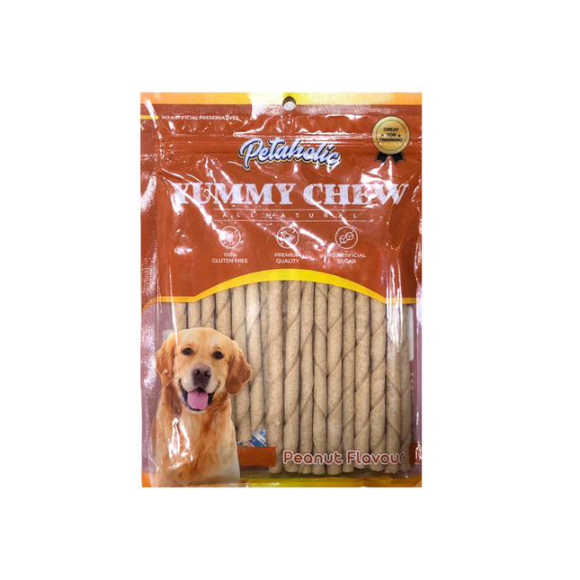 Petaholic Yummy Chew Chicken Flavour Stick 190gm