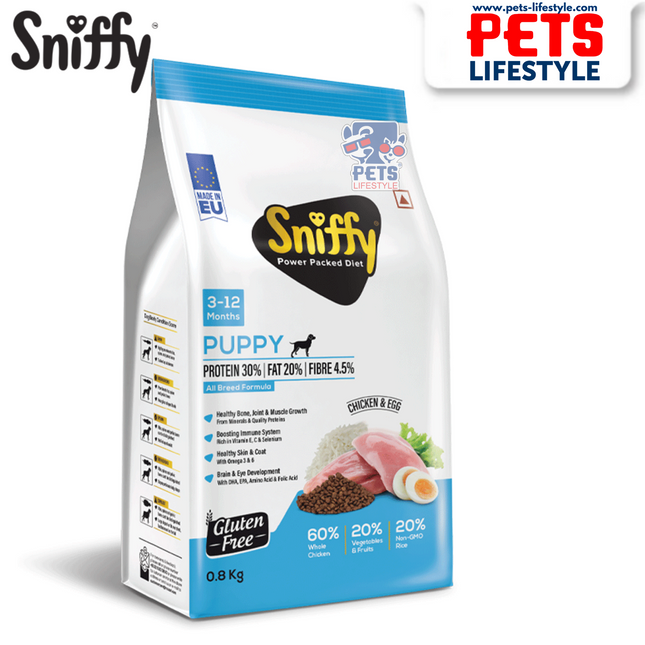 Sniffy Puppy Dry Food – Premium Growth Formula for Puppies