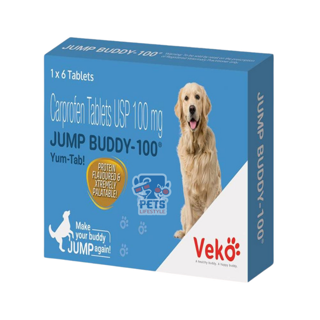 Veko Jump Buddy 100mg Tablet for Dogs (6 tablets)