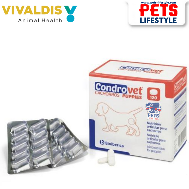 Vivaldis CONDROVET Puppies – Joint Nutrition Supplement for Growing Puppies
