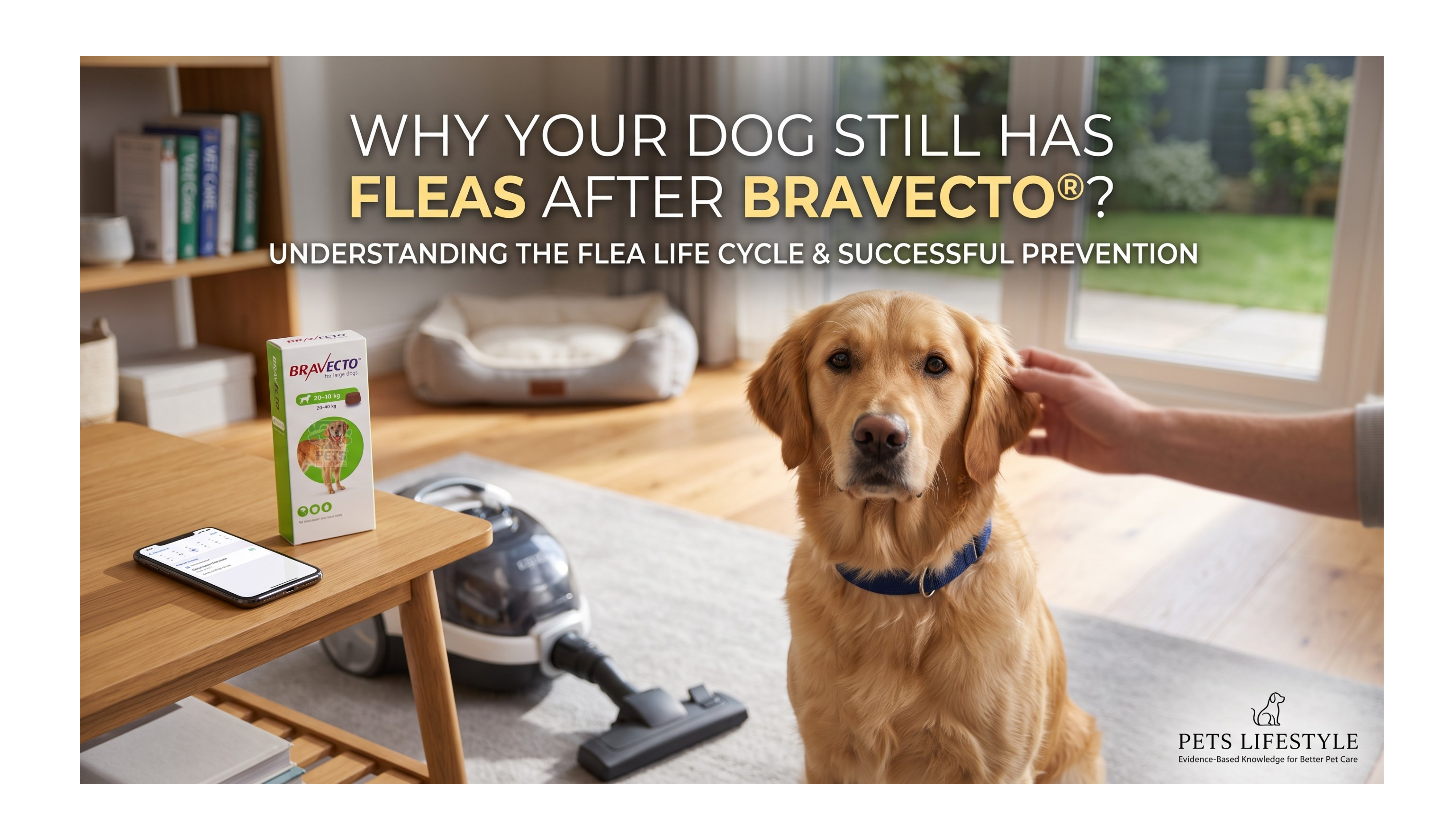 Why Your Dog Still Has Fleas After Bravecto®?