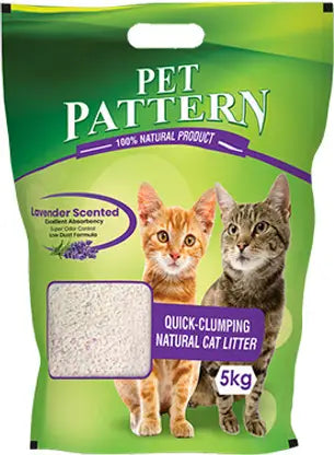 Pet Pattern Cat Litter – Lavender
