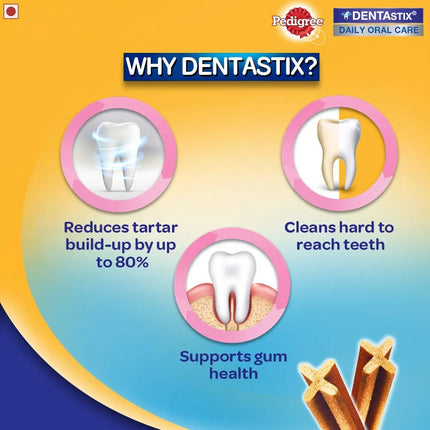 PEDIGREE DENTASTIX Dog Treat Oral Care for Small Breed