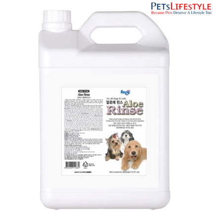 Forcans Aloe Rinse Dog & Cat Conditioner – Deep Moisturizing Pet Coat Conditioner