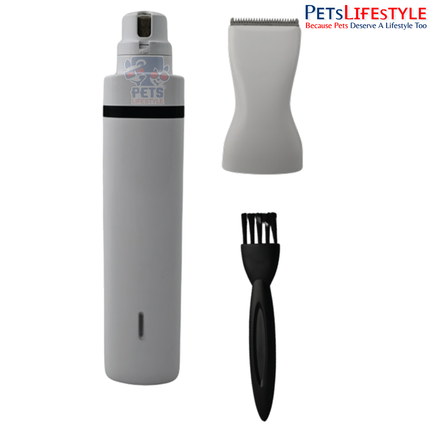 Aeolus Ultimate Nail Grinder with Trimmer Attachment – Rechargeable Pet Nail Grooming Tool