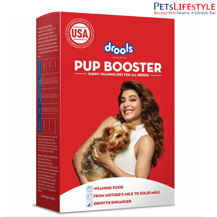Drools Pup Booster – Puppy Weaning Diet For All Breeds 300g