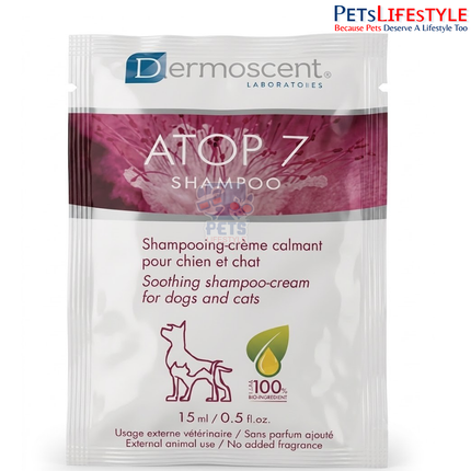 Dermoscent Pocket-Sized Shampoo Collection | Single-Use Therapeutic Shampoo Sachets for Dogs & Cats