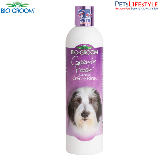 Bio-Groom Groom’n Fresh Scented Creme Rinse Dog Conditioner (355 ML)