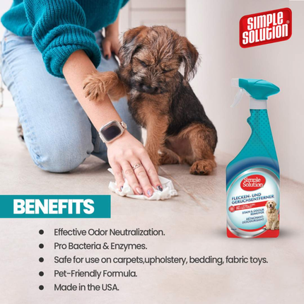 Simple Solution Dog Stain & Odor Remover (1 Litre)