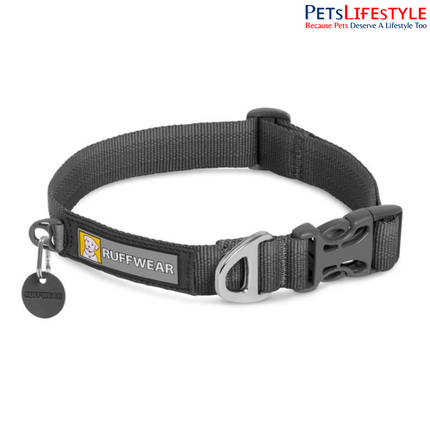 Ruffwear Front Range Dog Collar | Reflective Everyday Dog Collar with Aluminum V-Ring