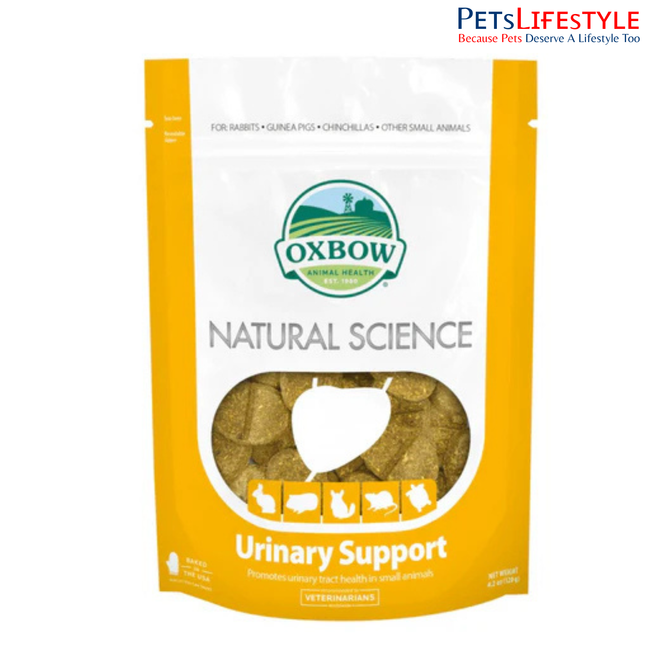 OXBOW Natural Science Urinary Support Supplement 120 gm for Rabbits, Guinea Pigs & Small Pets