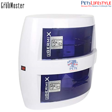 GrooMaster Sterilizing Box – Double Drawer UV Tool Sterilizer FromMaster Series