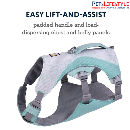 Ruffwear Swamp Cooler Dog Harness | Cooling Harness for Hot Weather Adventures