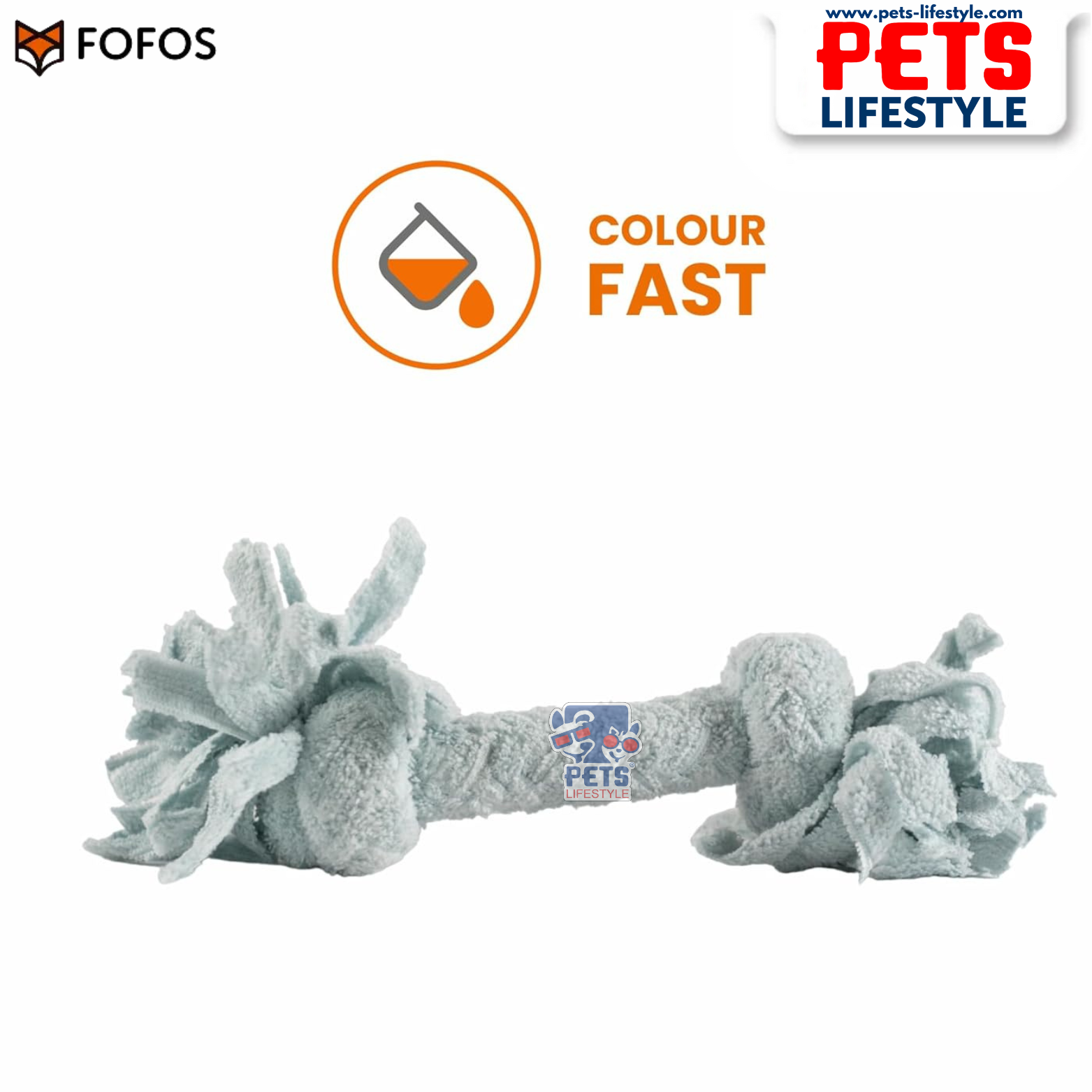 Terry Pro Rope Buy FOFOS Terry Rope 2 Knots Puppy Toy – Terry Teething Toy for Puppies ...