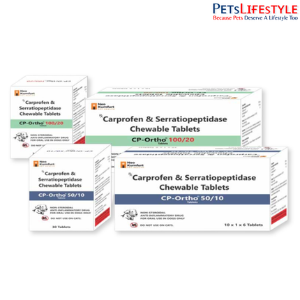 CP-Ortho – USFDA-Approved Orthopaedic Pain Management Tablets for Dogs