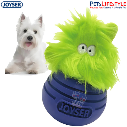 JOYSER Woball Monster Interactive Dog Toy – Green/Blue (M/L)