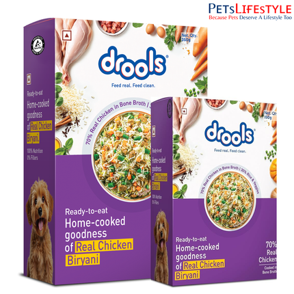 Drools Tetra Pack Real Chicken Biryani Wet Dog Food