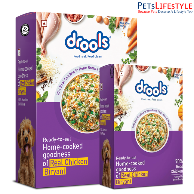 Drools Tetra Pack Real Chicken Biryani Wet Dog Food