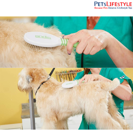 Andis Pin Brush for Medium & Long Hair Dogs – Medium