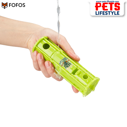 FOFOS Interactive Treat Puzzle Feeder ,Brain Enrichment & Slow Feeding Toy for Dogs