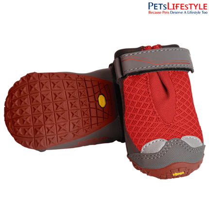 Ruffwear Grip Trex Dog Boots – Red Currant | Premium Outdoor Paw Protection for Dogs