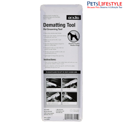Andis Dematting 9-Blade Tool for Dogs & Cats – Lime Green