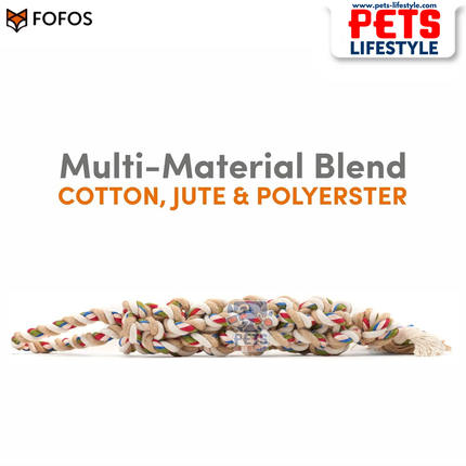 Barkbutler x FOFOS Flossy Rope Toy – Braided