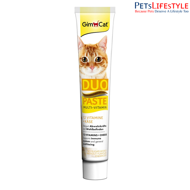 GimCat Duo Paste Multi-Vitamin Cheese for Cats