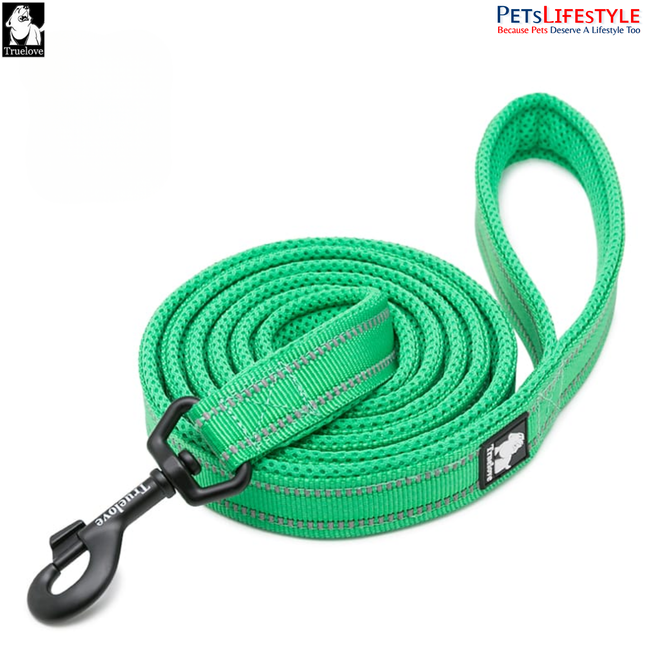 Truelove Classic Leash (Grass Green)  Reflective Heavy-Duty Performance Leash