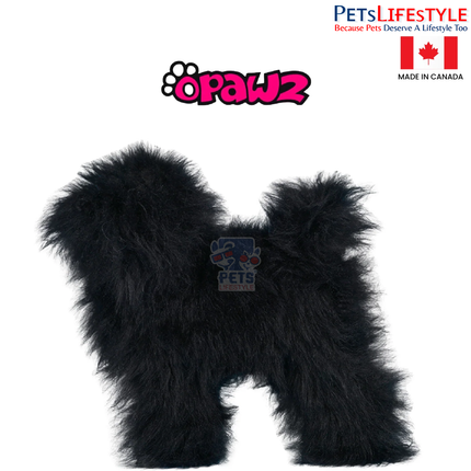 OPAWZ Toy Poodle Whole Body Dog Wig – Black | Professional Grooming Practice Wig