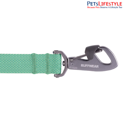 Ruffwear Flagline Dog Leash Salmon Pink | Lightweight Hands-Free Running & Hiking Leash for Dogs