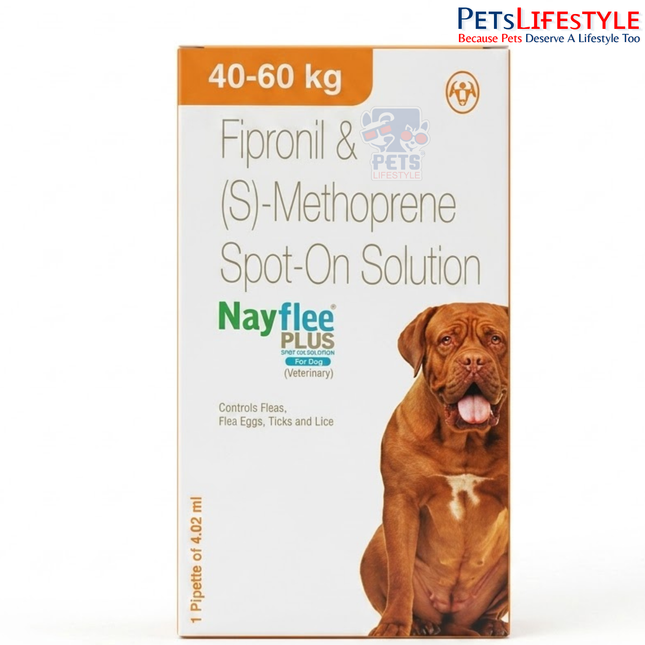 Intas Nayflee Plus Spot-On Solution For Dogs 40-60 kg