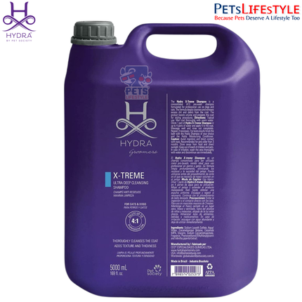 Hydra Groomer's X-Treme Ultra Deep Cleansing Shampoo