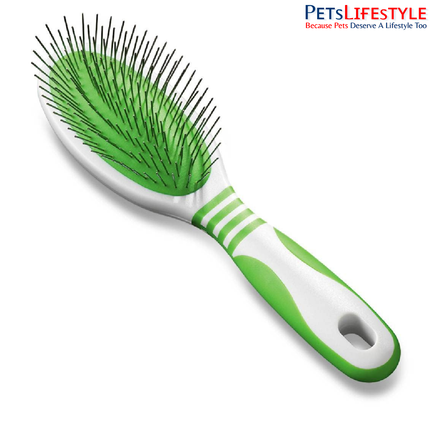Andis Pin Brush for Medium & Long Hair Dogs – Medium