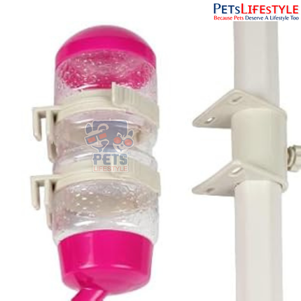 Pet Automatic Drinker with Height Adjustable Stand for Small Dogs, Cats & Small Pets