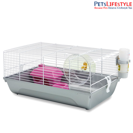 Savic Martha Hamster Cage (Small) – Compact Starter Home for Hamsters & Small Pets