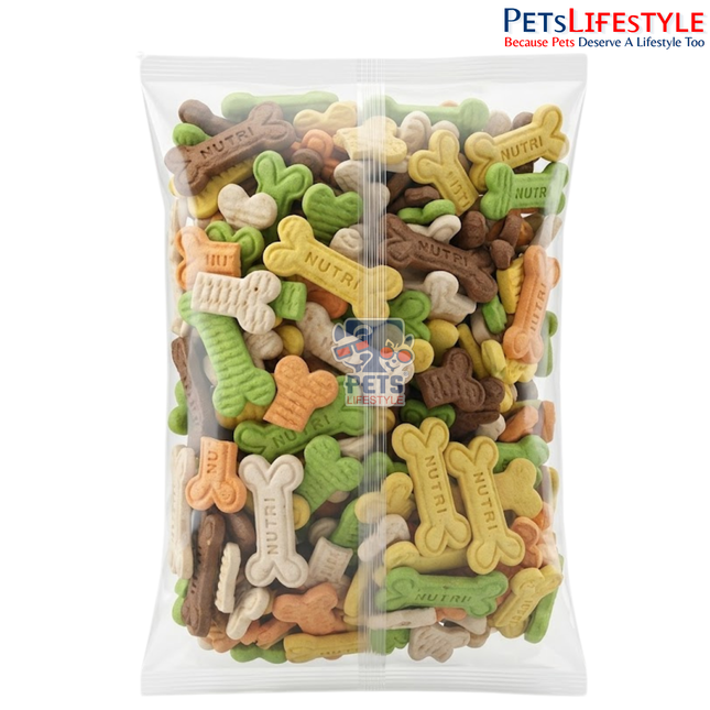 Pets Lifestyle Nutri Multi Flavoured Dog Biscuits