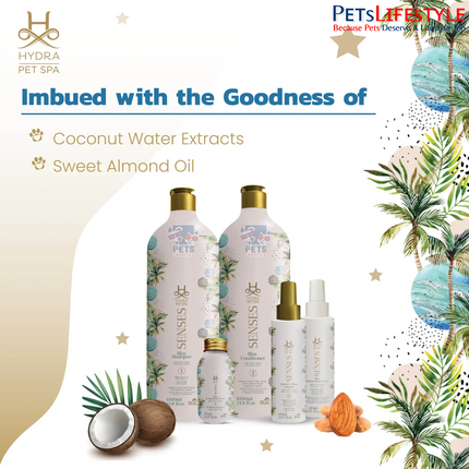 Hydra Spa Senses Bliss Pack of 5 - Dog Bathing Kit