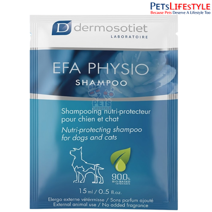 Dermoscent Pocket-Sized Shampoo Collection | Single-Use Therapeutic Shampoo Sachets for Dogs & Cats