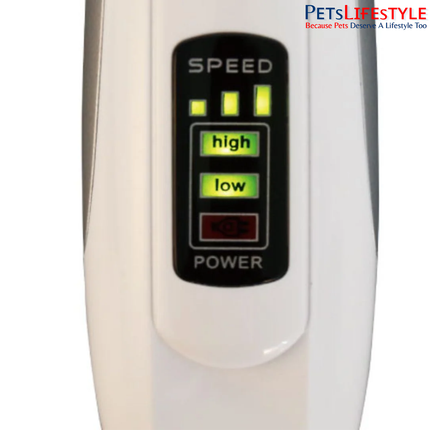 KISS Cordless Pet Trimmer MC-230 – 3 Adjustable Speeds, Low-Noise Grooming Clipper