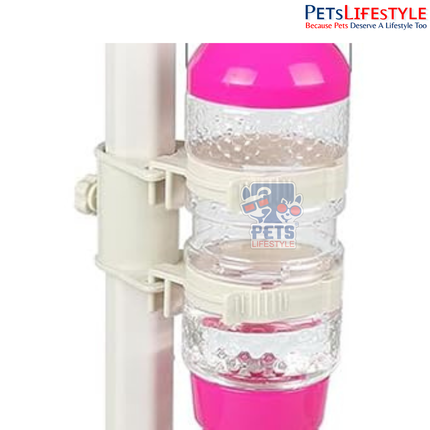 Pet Automatic Drinker with Height Adjustable Stand for Small Dogs, Cats & Small Pets