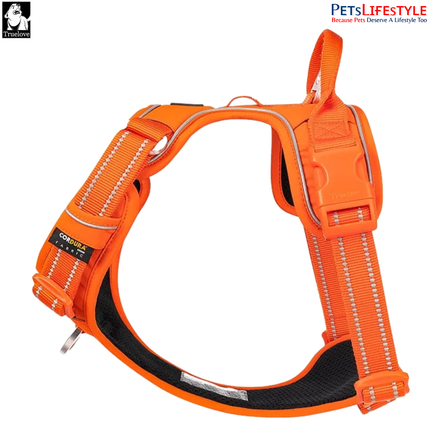Truelove Ultra-Durable CORDURA Oragne Harness with Night Visibility