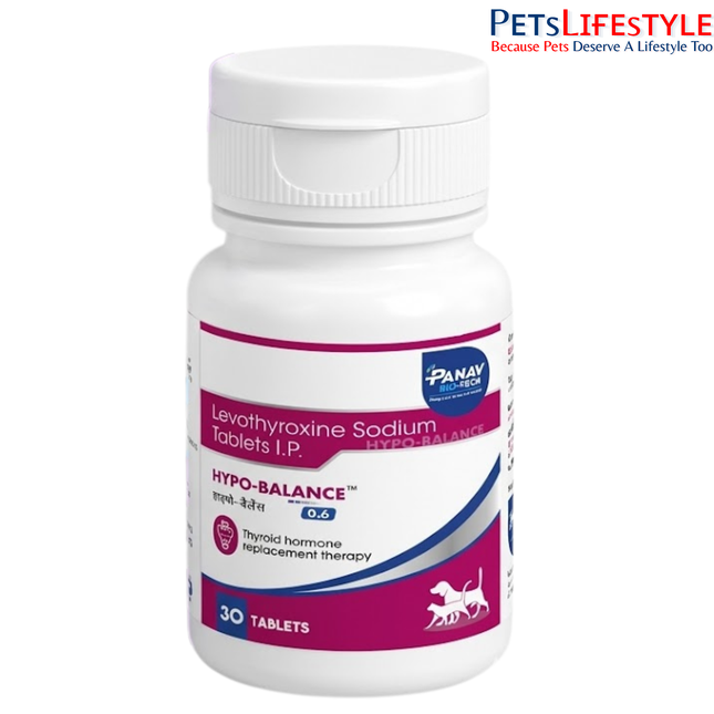 HYPO-BALANCE 0.2 mg Levothyroxine Sodium Tablets for Dogs & Cats