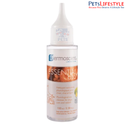 Dermoscent Essential Oto Ear Cleanser for Dogs, Cats & Small Mammals (100 ml)