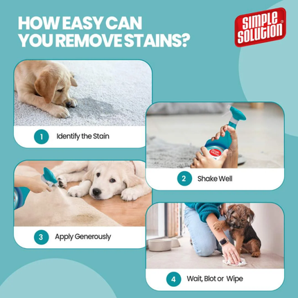 Simple Solution Dog Stain & Odor Remover (1 Litre)